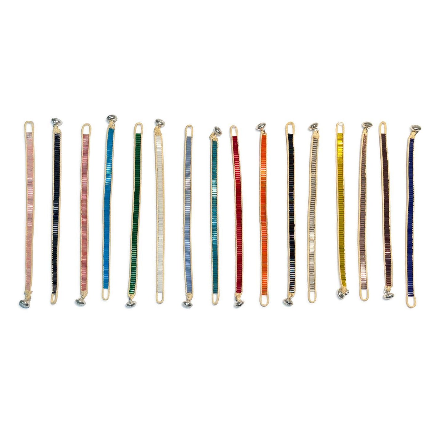 Color Bar Bead Bracelet