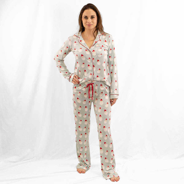 Women’s Jolly Santa PJ Set