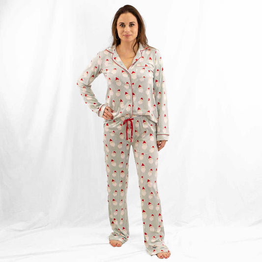 Women’s Jolly Santa PJ Set