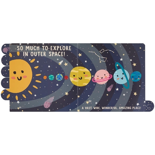 Outer Space Tab Board Book