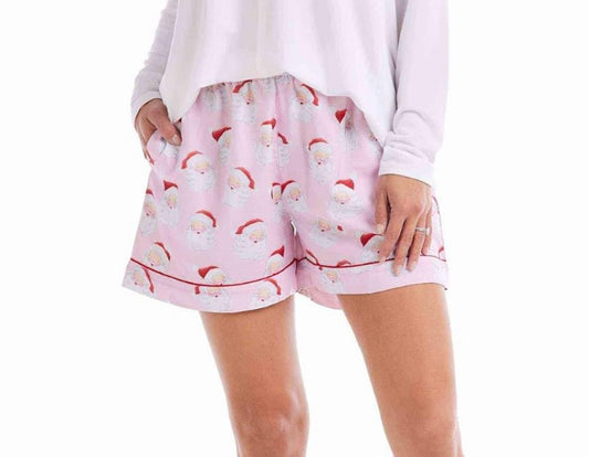 Santa Pajama Shorts