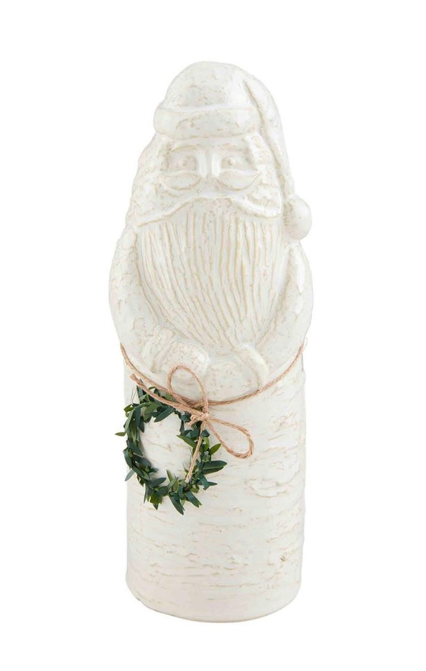Sm White Santa Sitter
