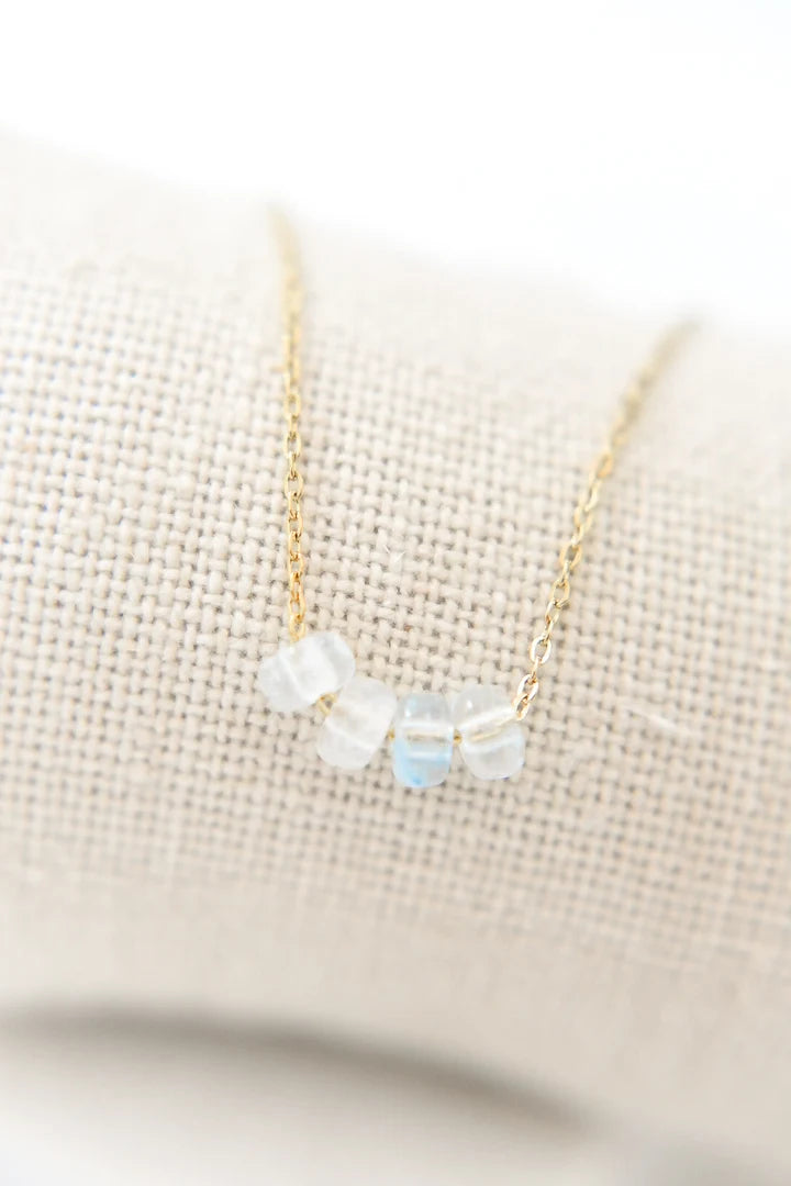 Ella Jane Acrylic Bead Charm Necklace