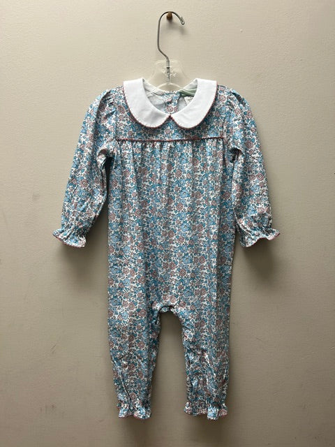 Pink/Blue Floral Peter Pan Bubble