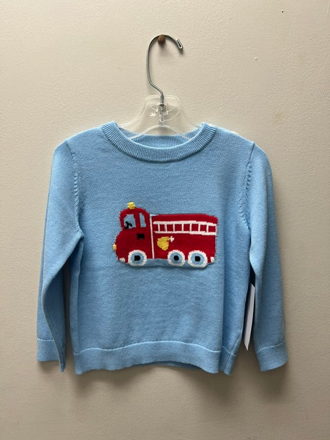 Fire Truck Sweater