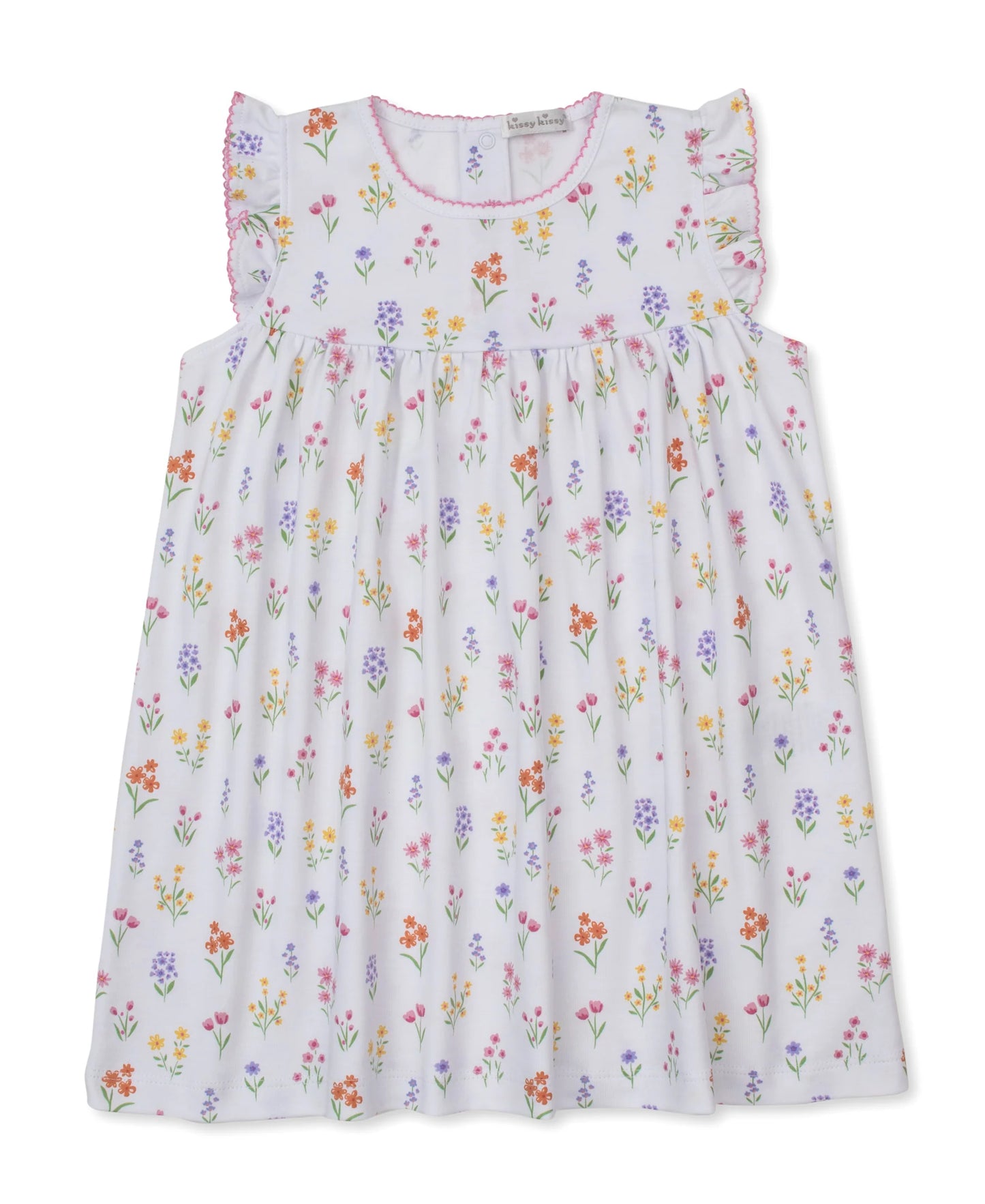 Floral White Dress