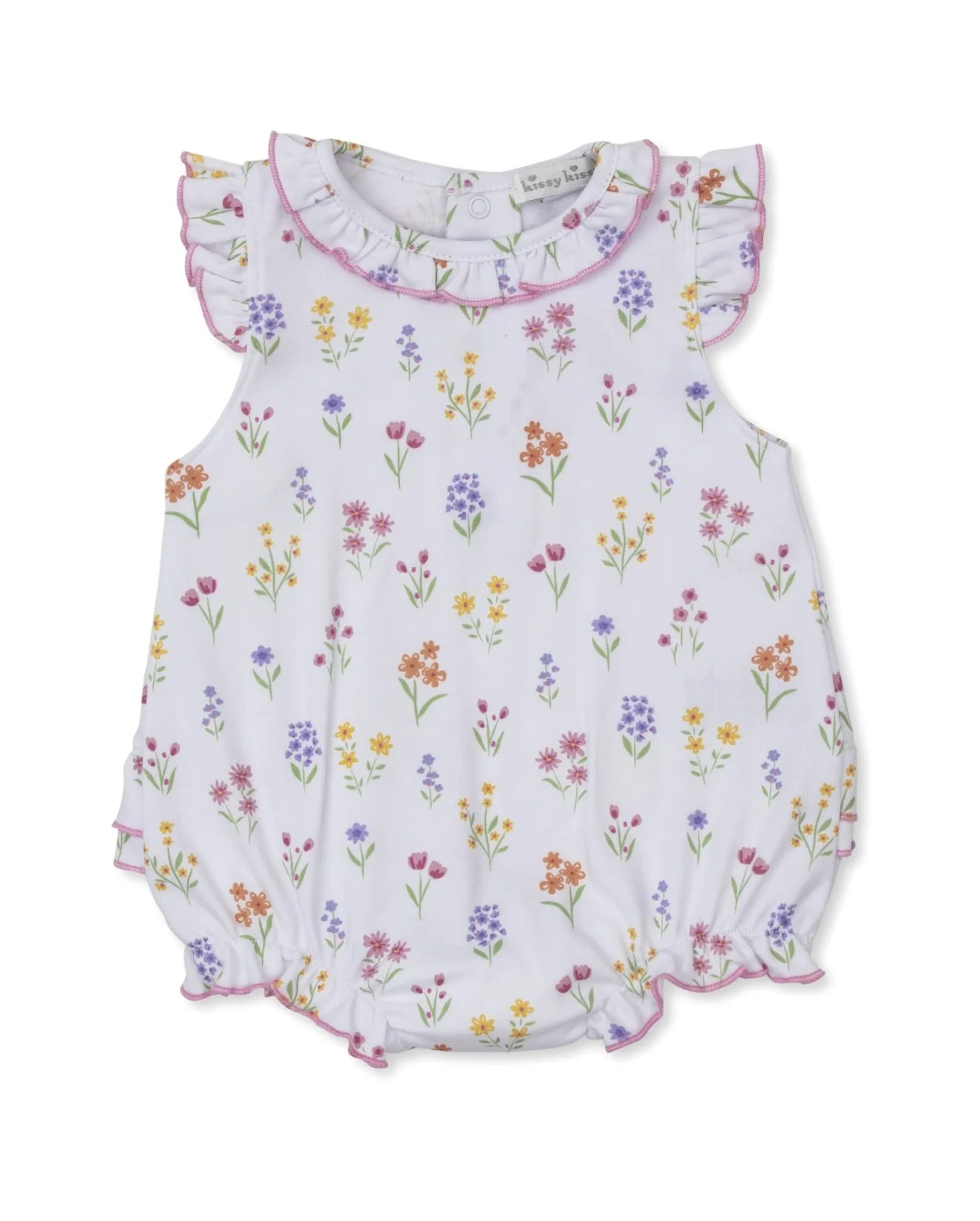 Floral White Bubble
