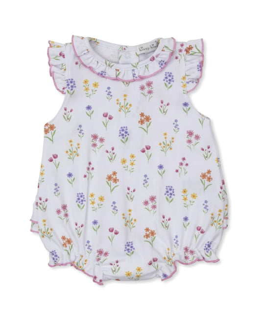 Floral White Bubble