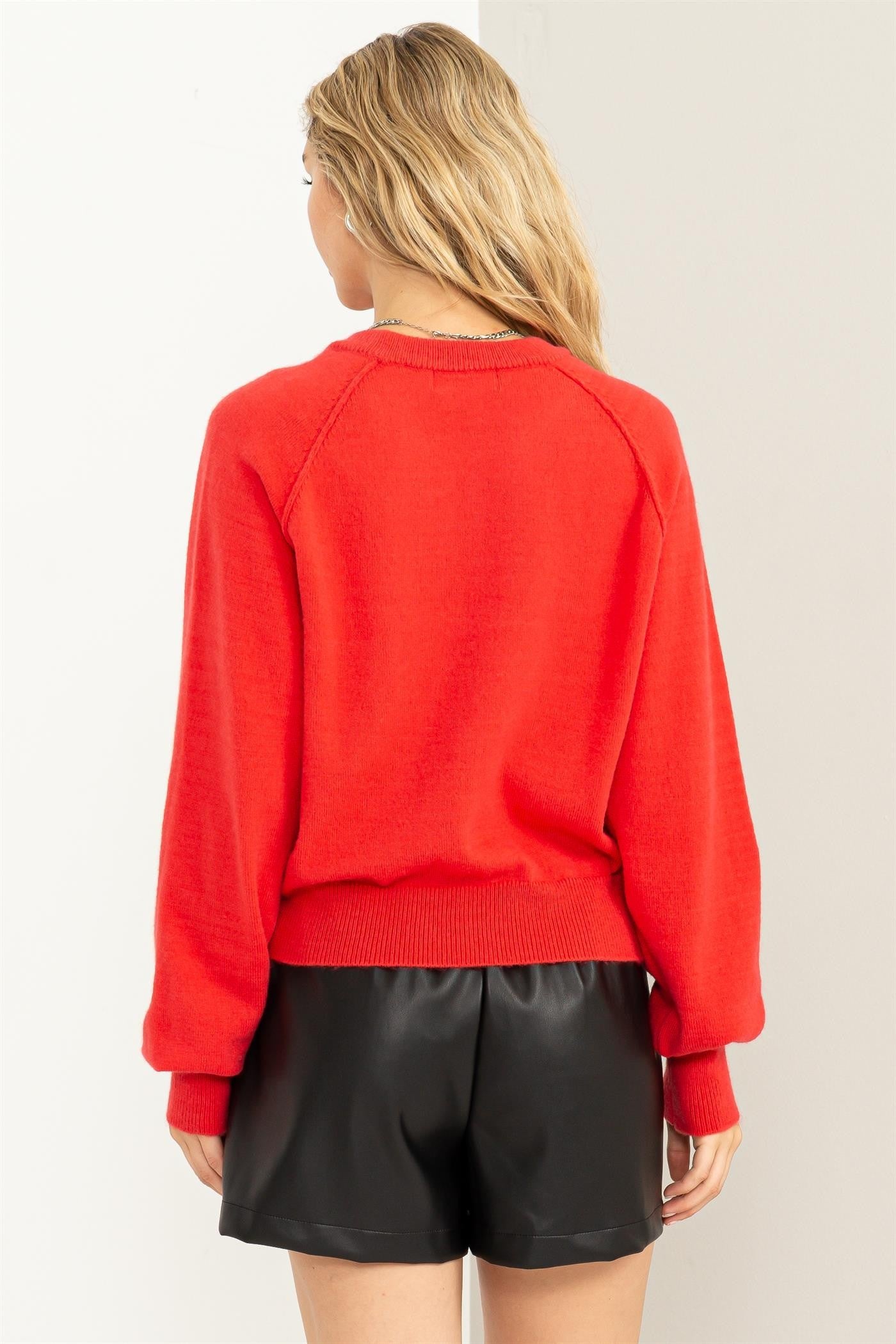 Raglan LS Sweater