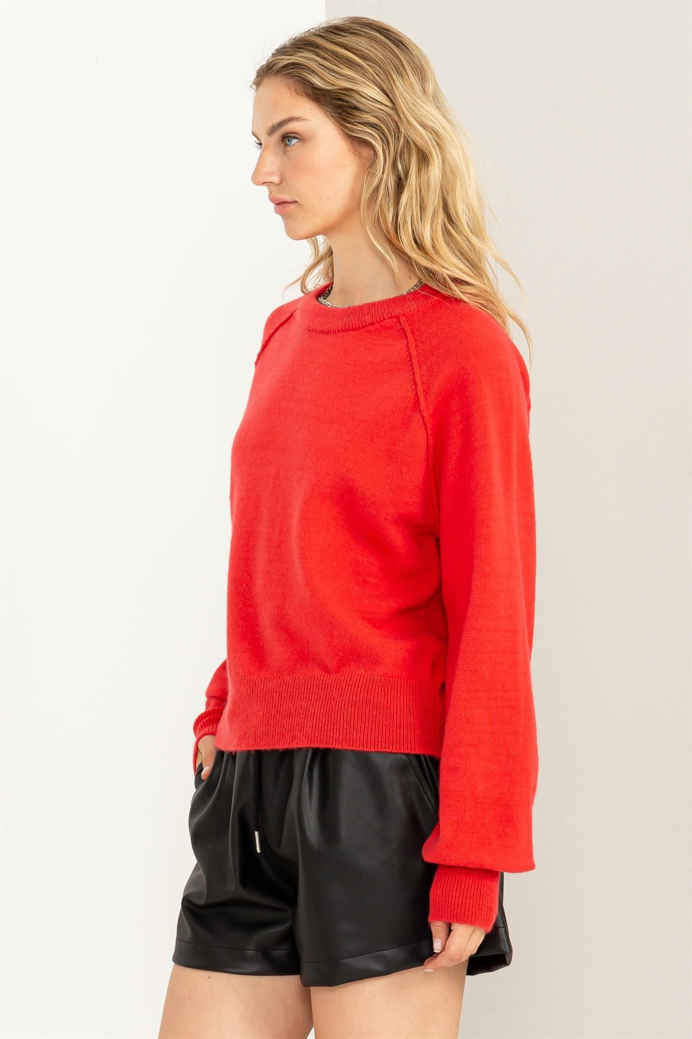 Raglan LS Sweater
