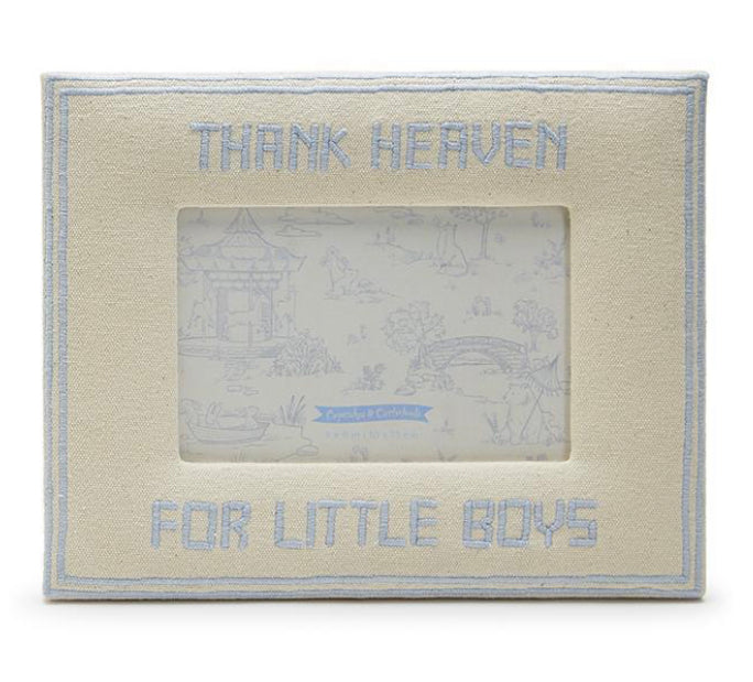 Thank Heaven For Little Boys Frame
