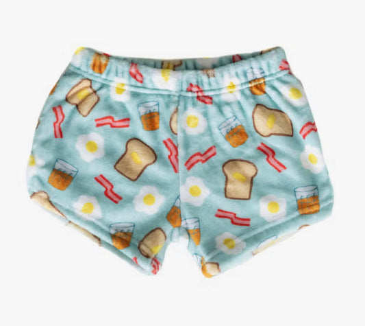 Breakfast Plush Shorts