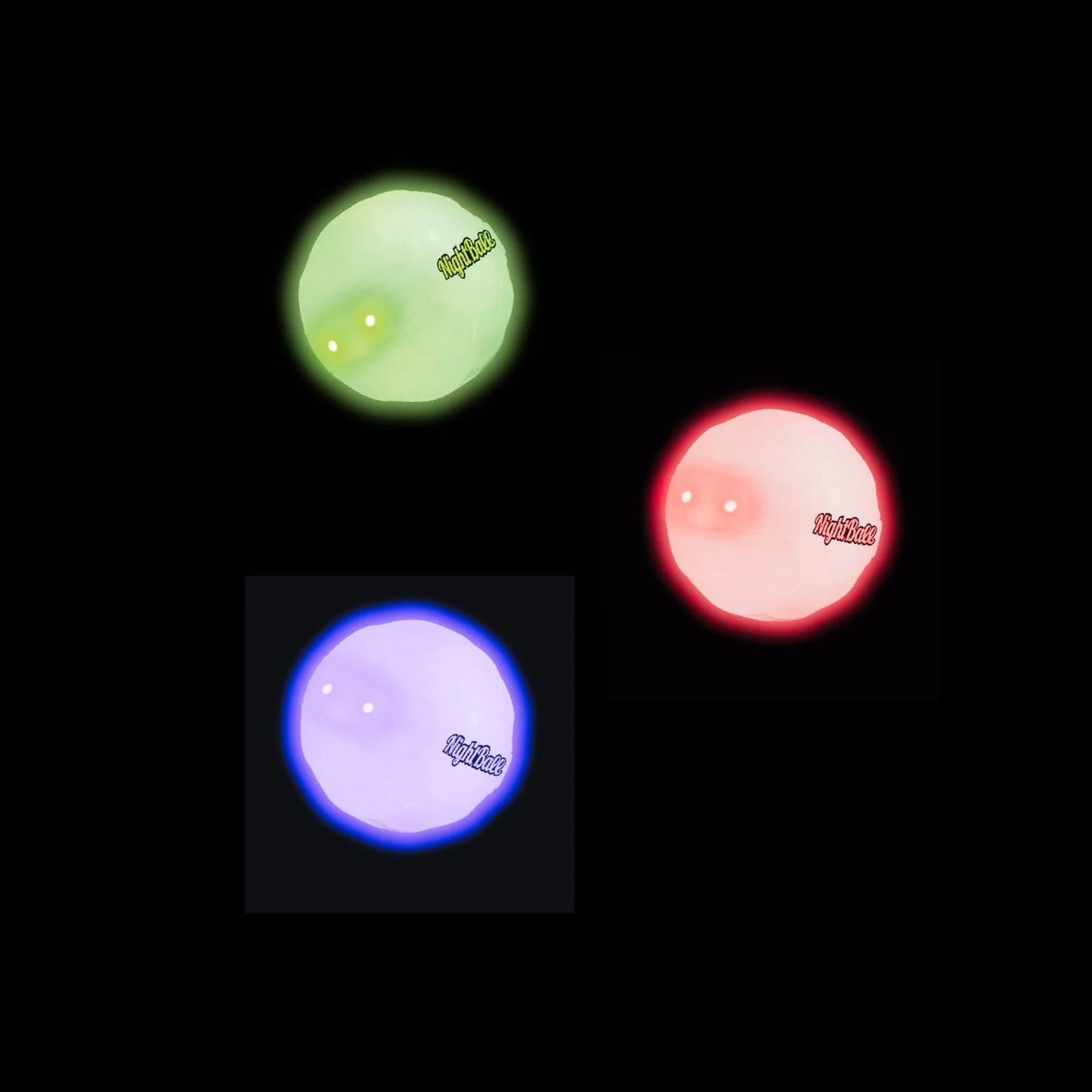 Tangle NightBall Baseball 3-Pack