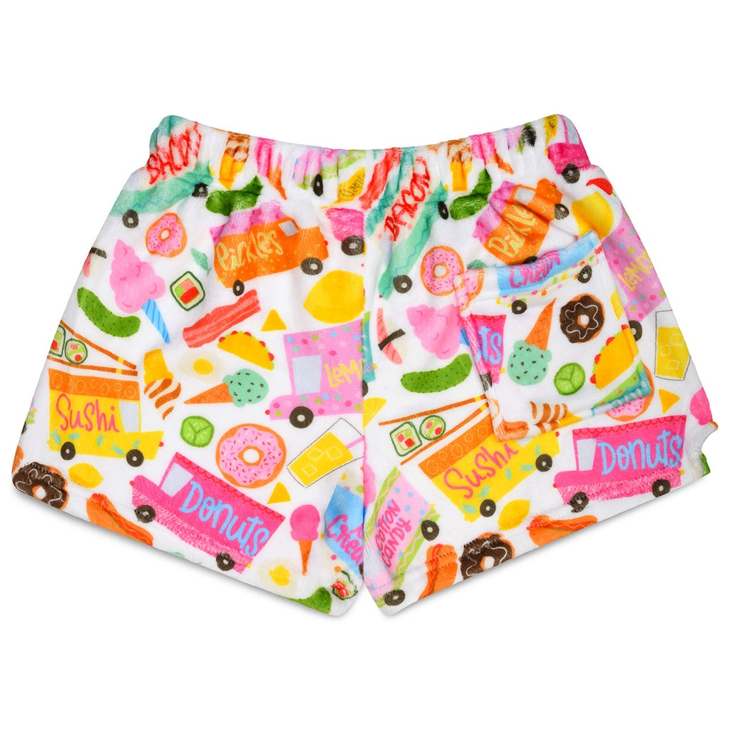 Food Truck Plush Shorts
