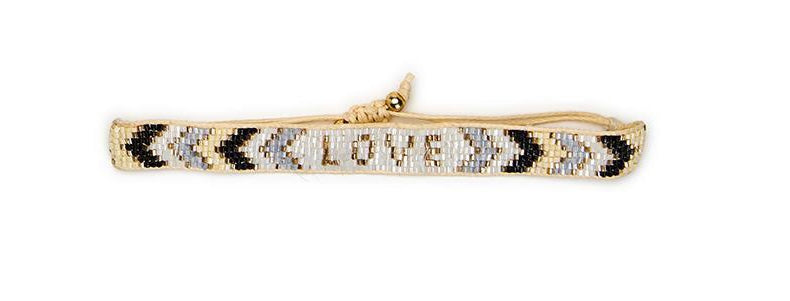 Hand Beaded Love Bracelet