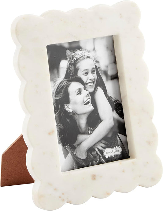 Small Ceramic Scallop Frame