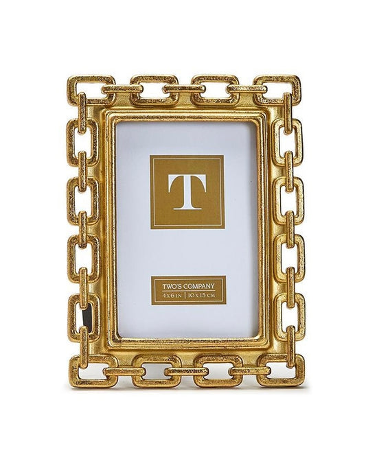 4x6 Gold Chain Frame