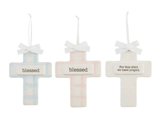 Ceramic Keepsake Cross