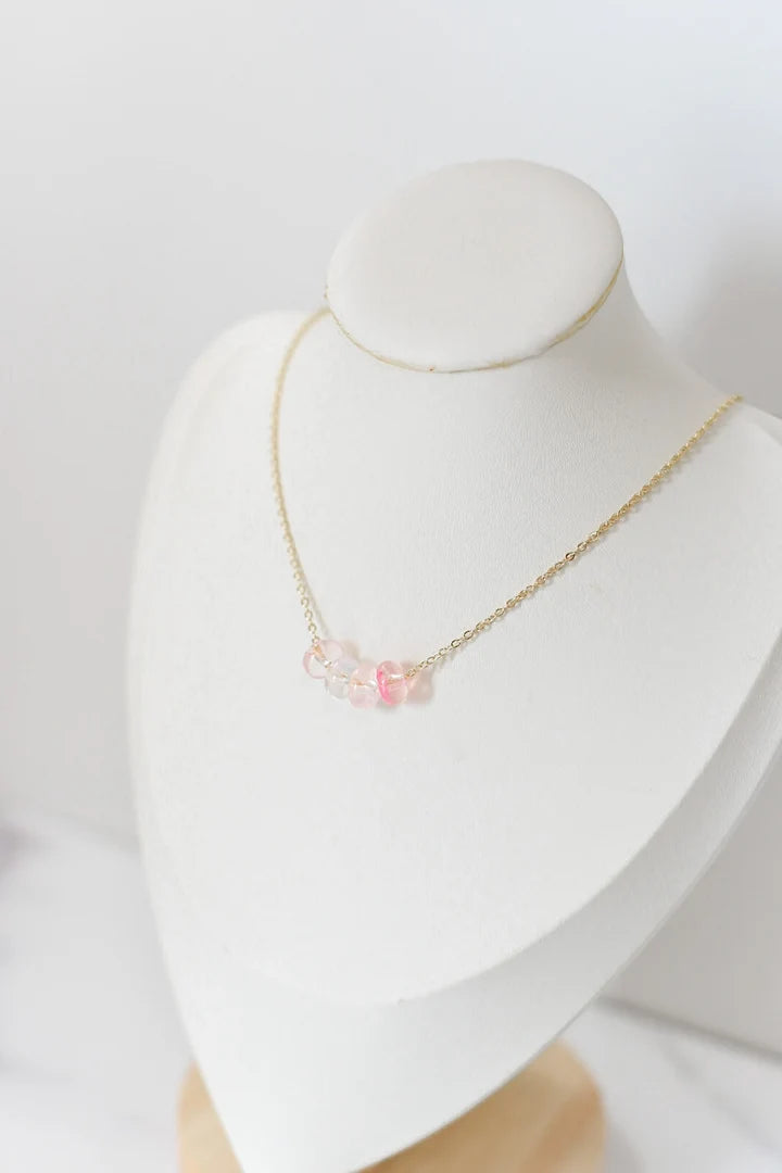Poppi Acrylic Bead Charm Necklace