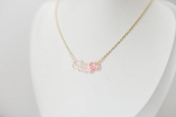 Poppi Acrylic Bead Charm Necklace