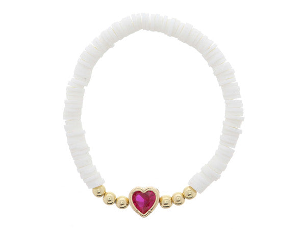 Rubber Sequin Bracelet