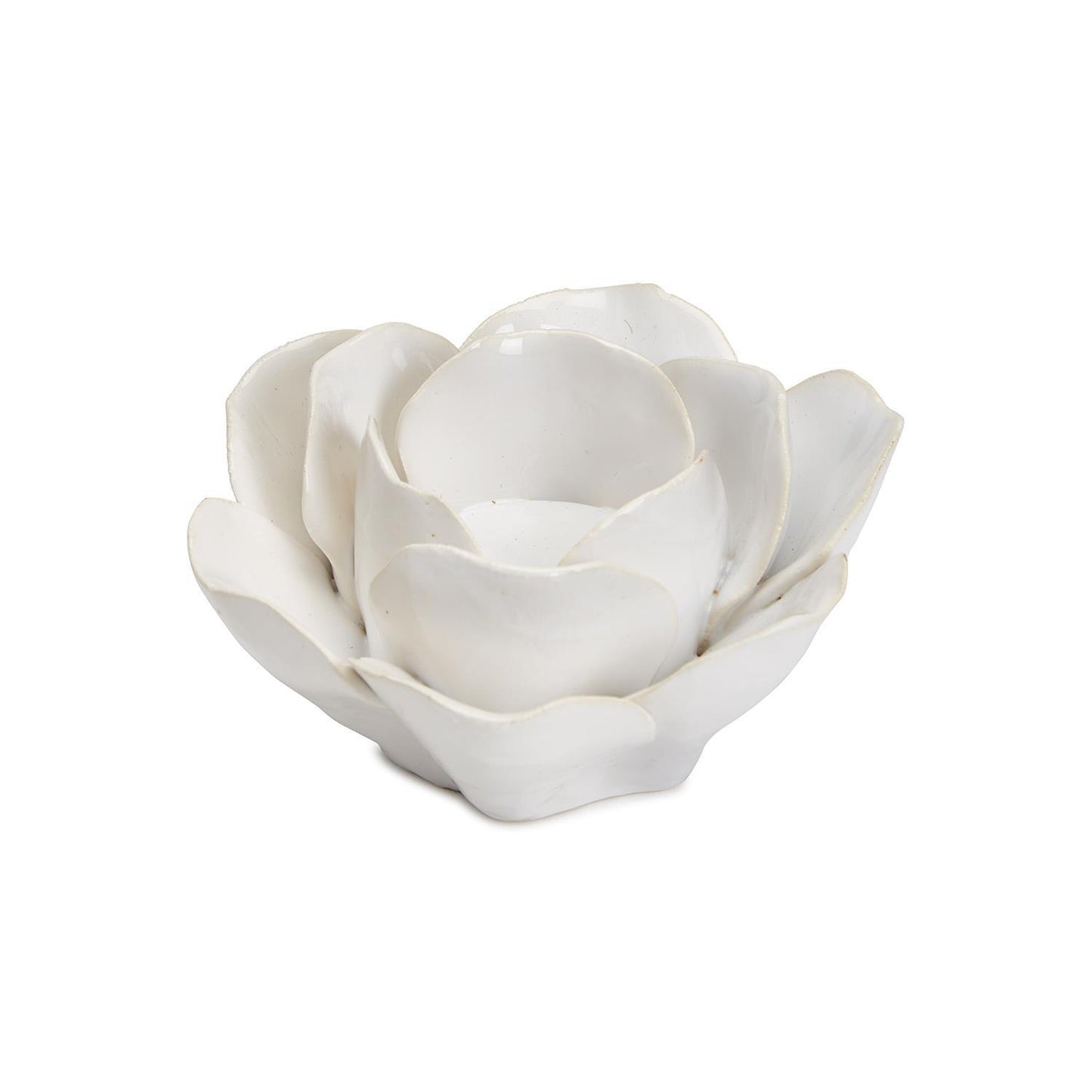 La Vie En Blanc Rose Tealight Holder