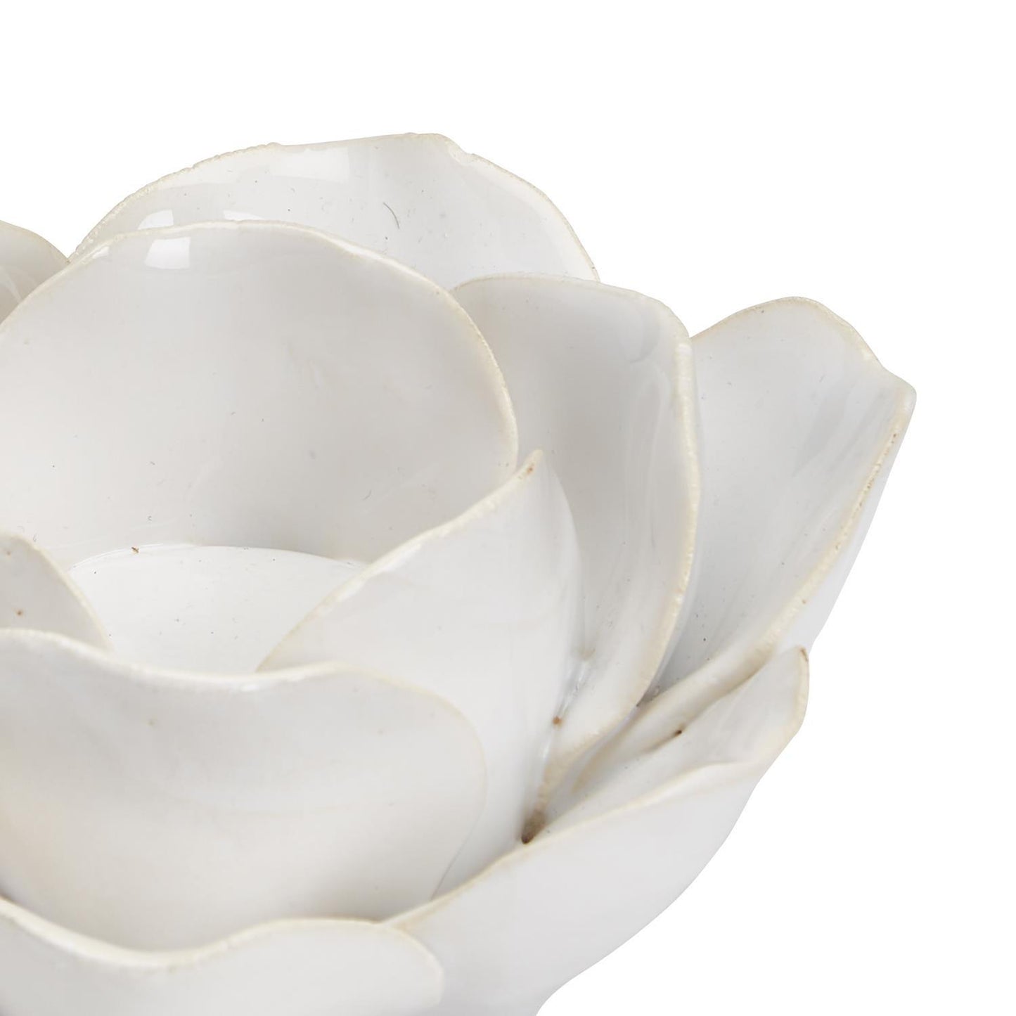 La Vie En Blanc Rose Tealight Holder