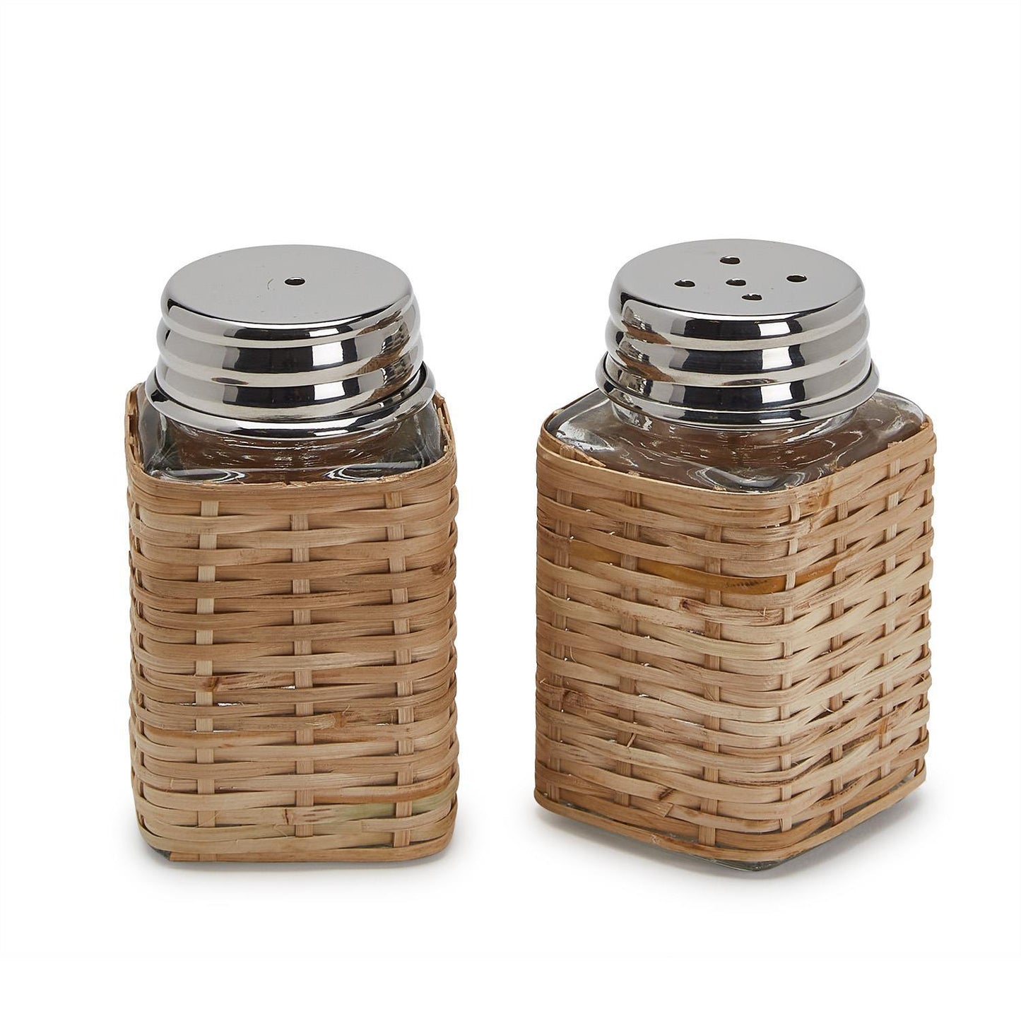 Rattan Salt & Pepper Shakers