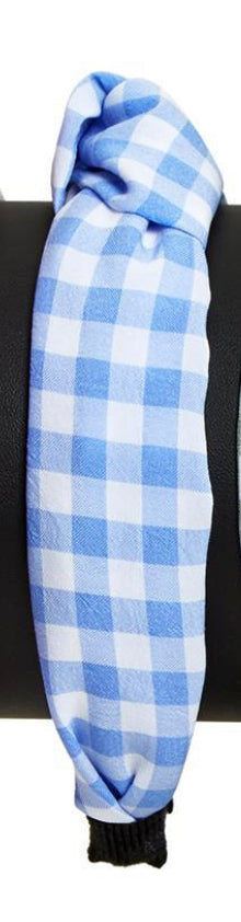 Pastel Gingham Headband