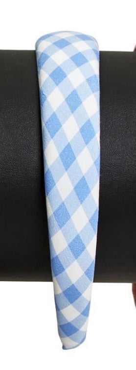 Pastel Gingham Headband