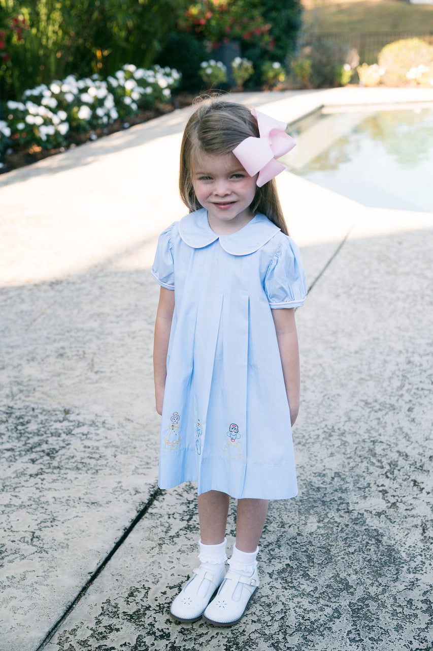 Blue Charlotte Princess Dress