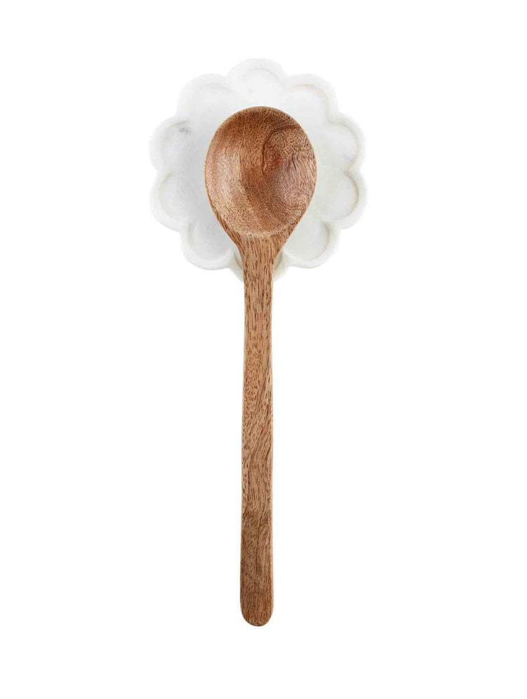 Marble Spoon Rest Set