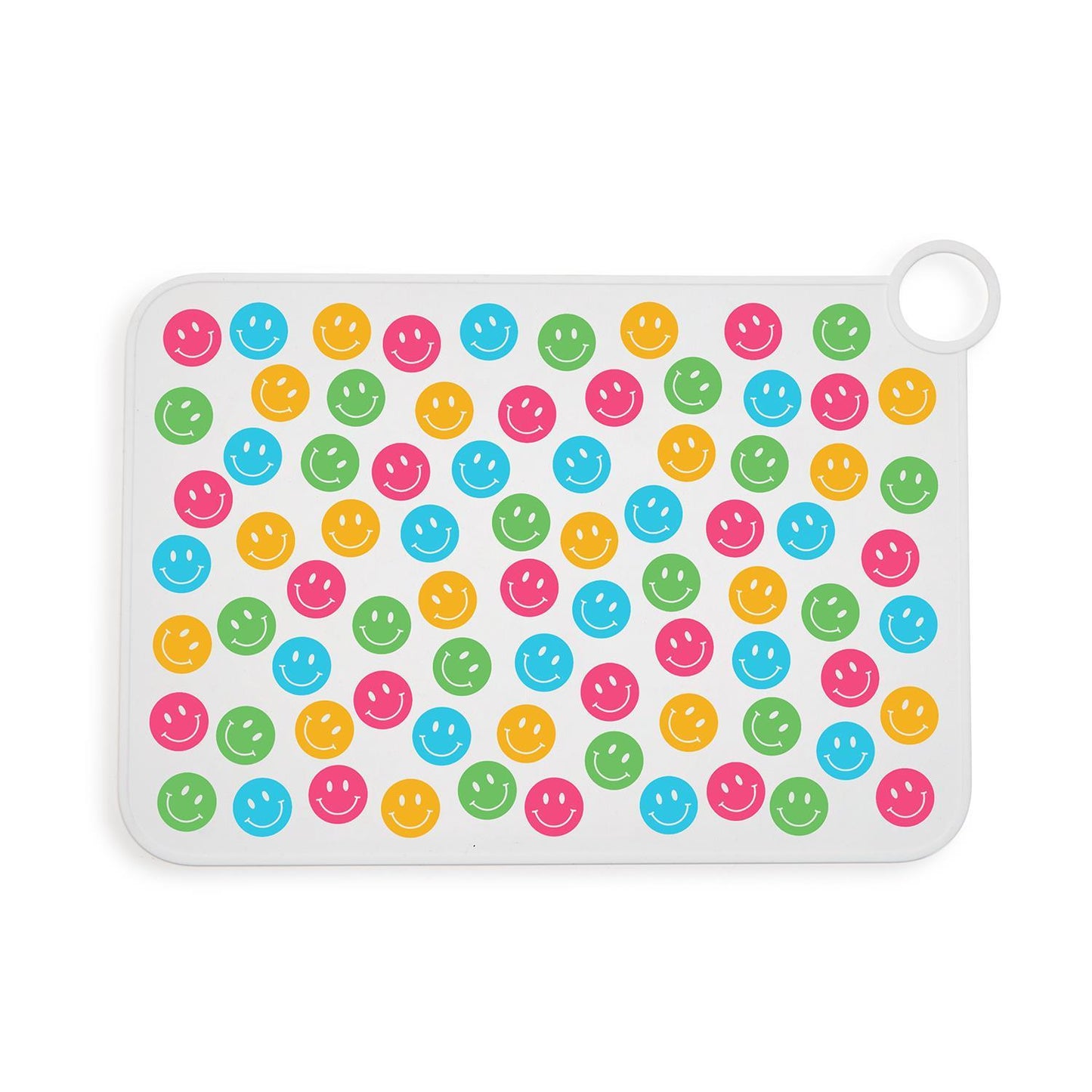 Happy Silicone Placemat & Bib Set