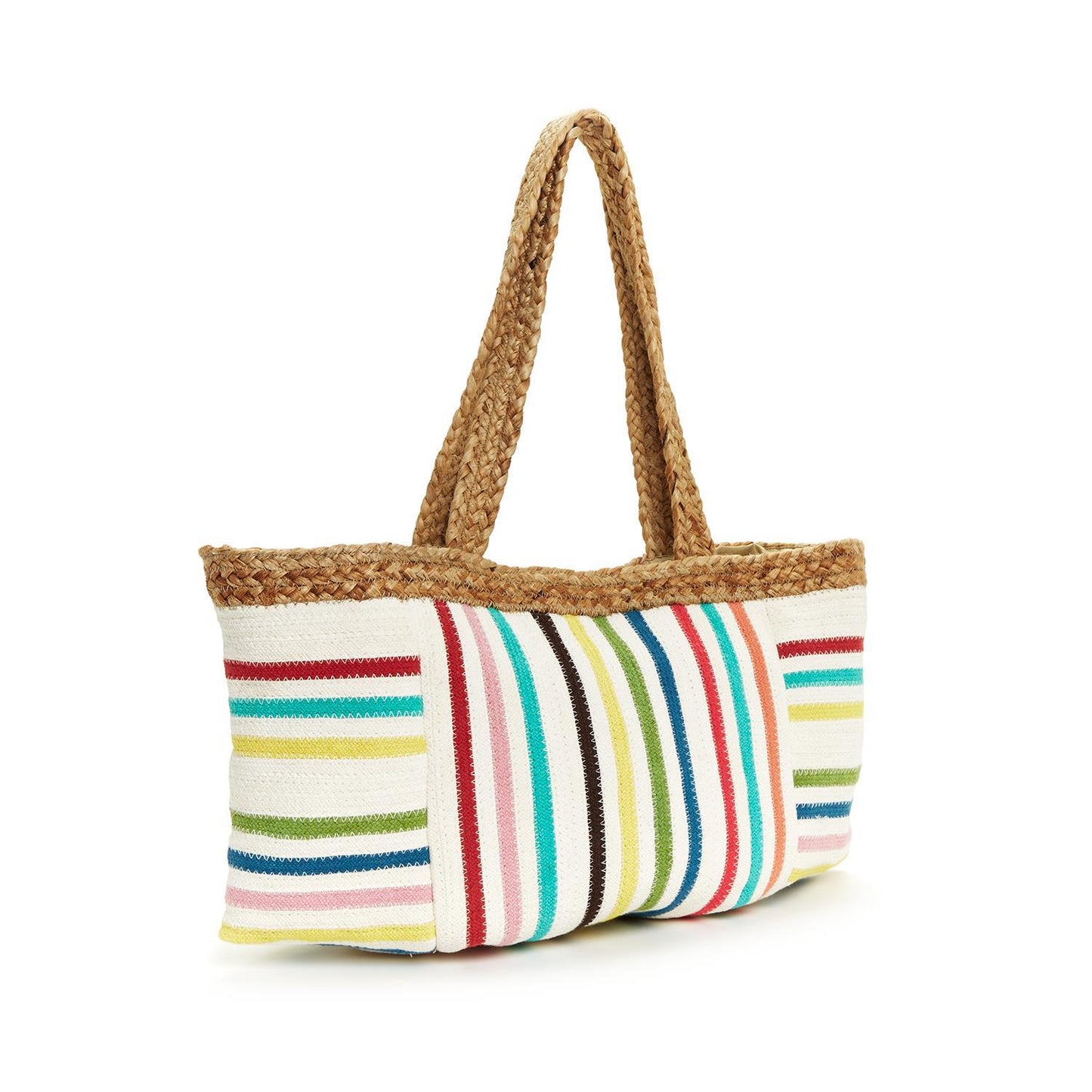 Multi Colored Stripe Tote
