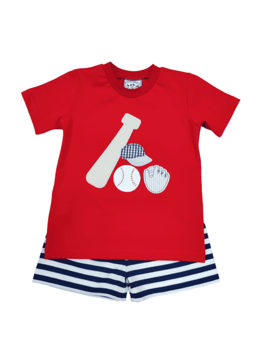 Baseball Short Set