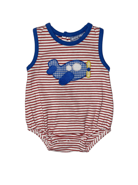 Airplane Appliqué Bubble