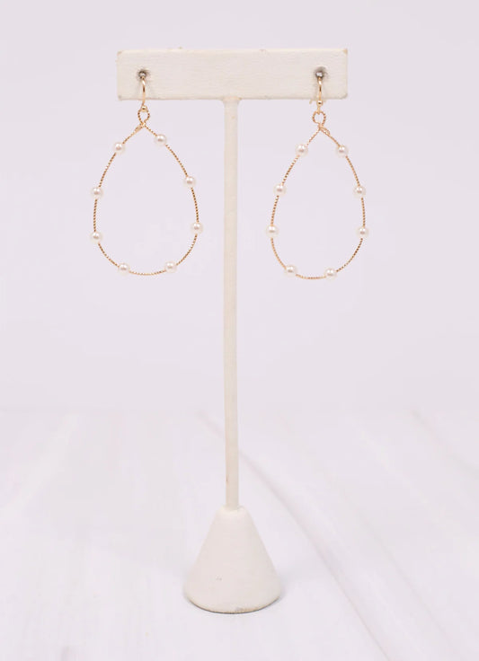 Peakes Pearl Drop Earrings