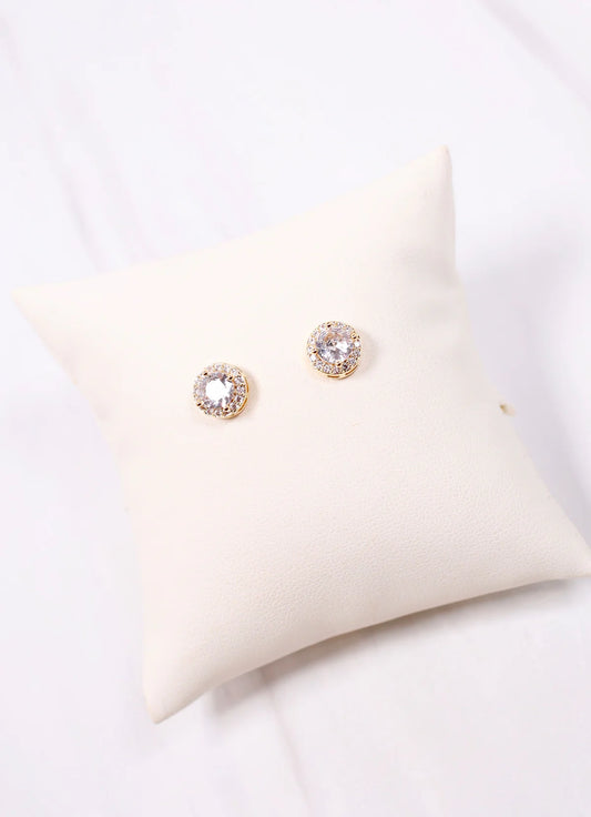 Sweetbriar CZ Stud Earrings