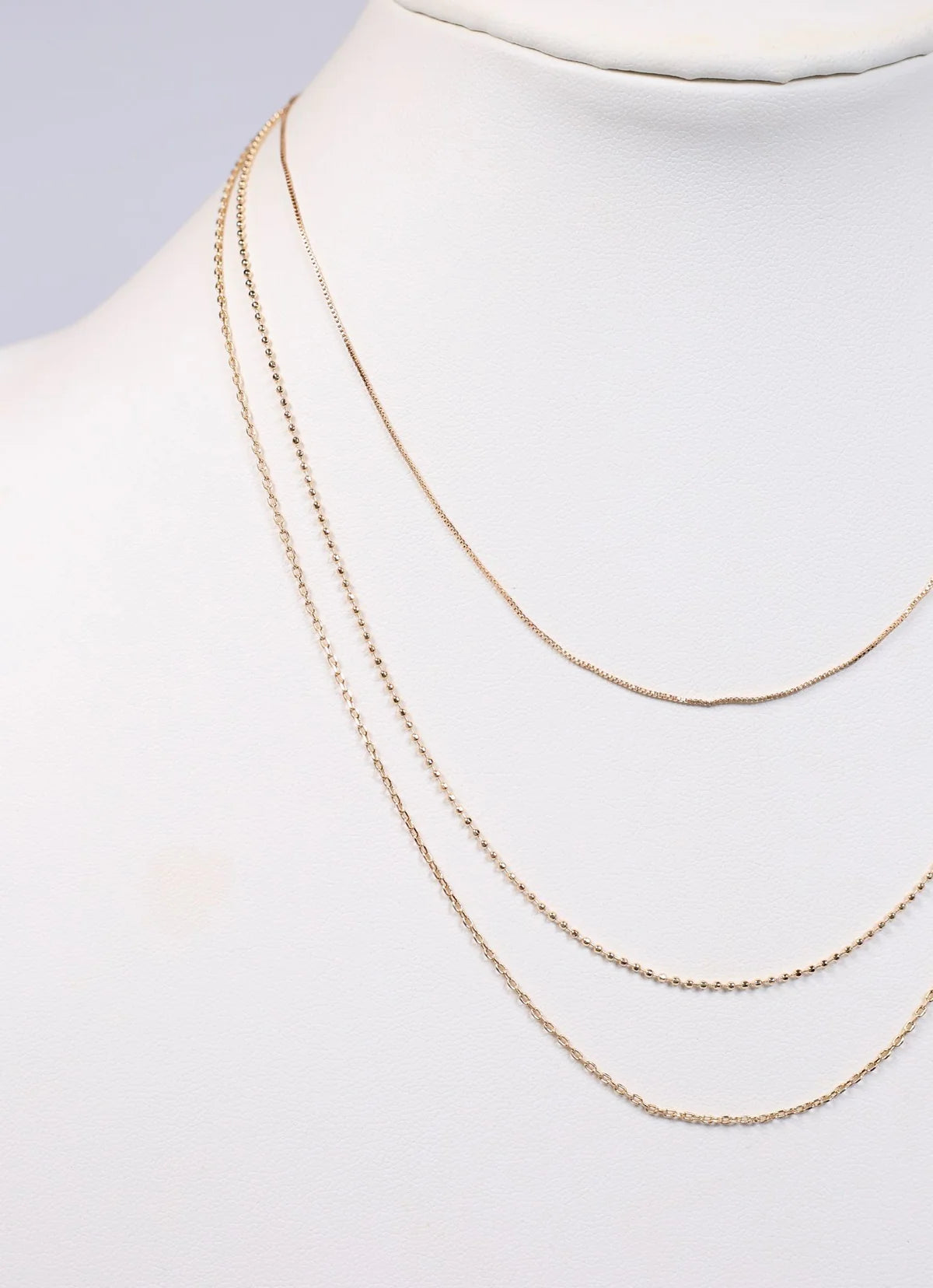 Auclair Thin Layered Necklace