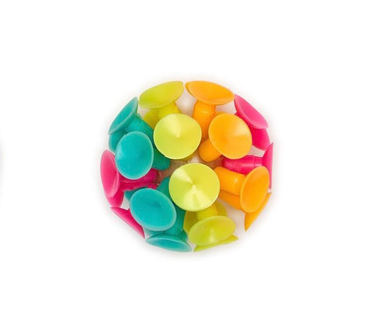 Rainbow Light Up Suction Ball