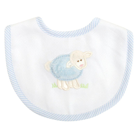 Little Lamb Appliqué Bib
