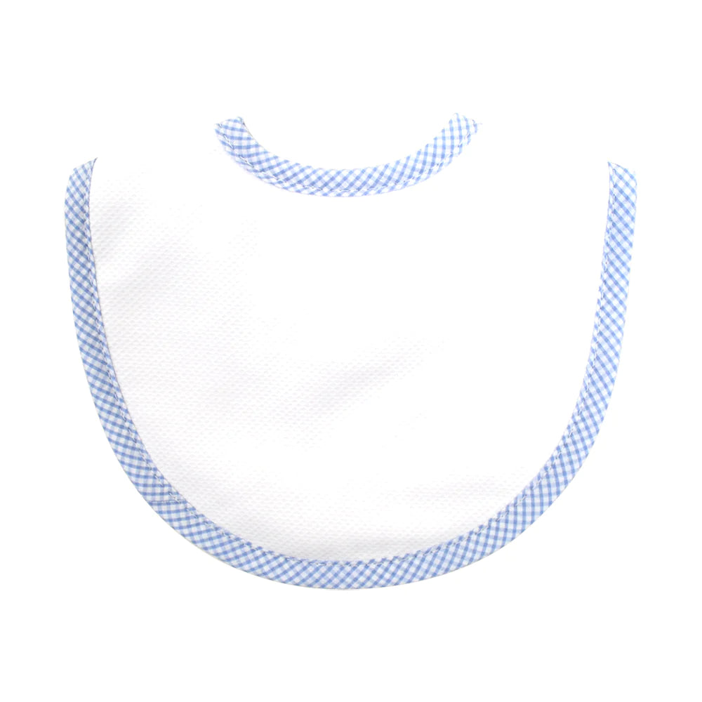 Small Check Bib