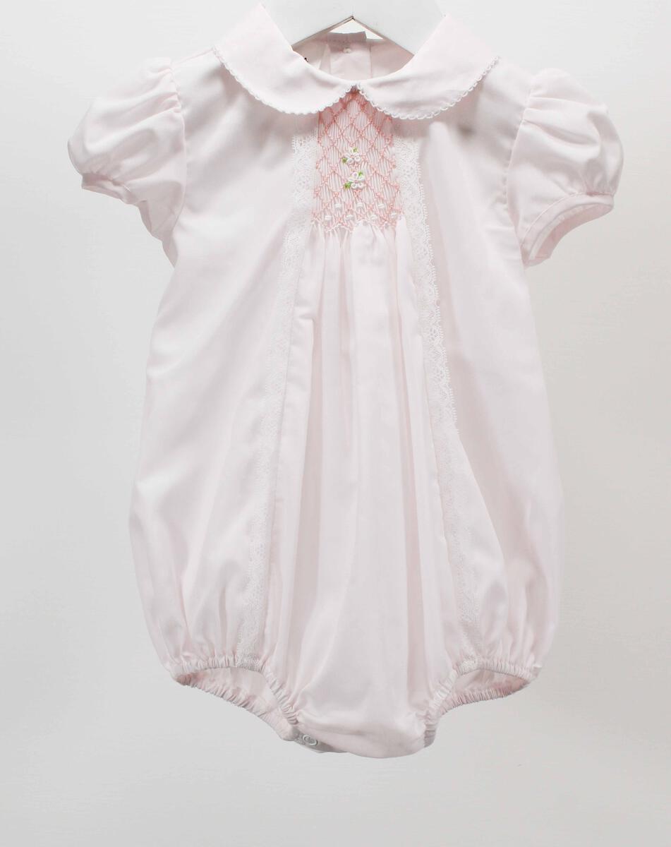 Pink & White Flowers Isabella Bubble