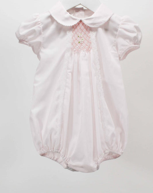 Pink & White Flowers Isabella Bubble