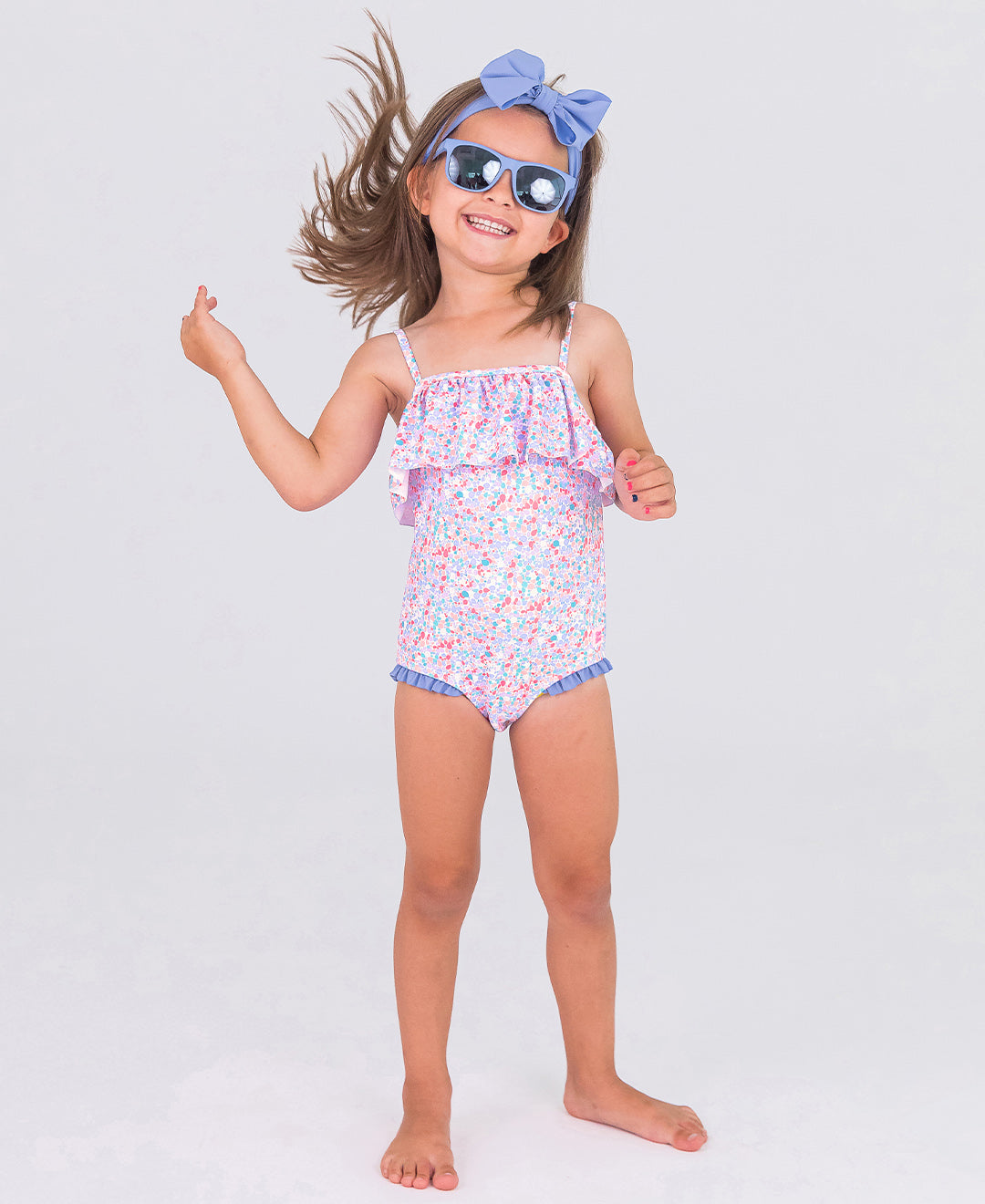 Single Ruffle One-Piece