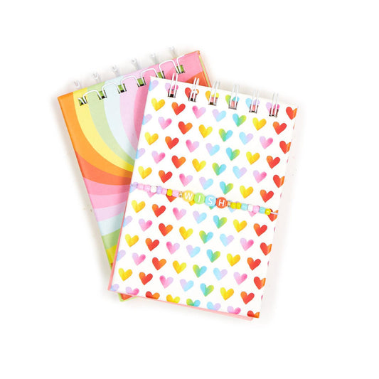 Spiral Notebook & Bracelet Set