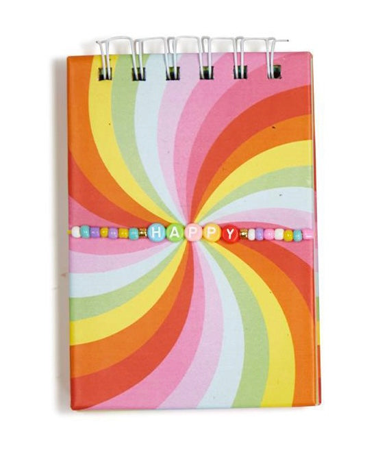 Spiral Notebook & Bracelet Set