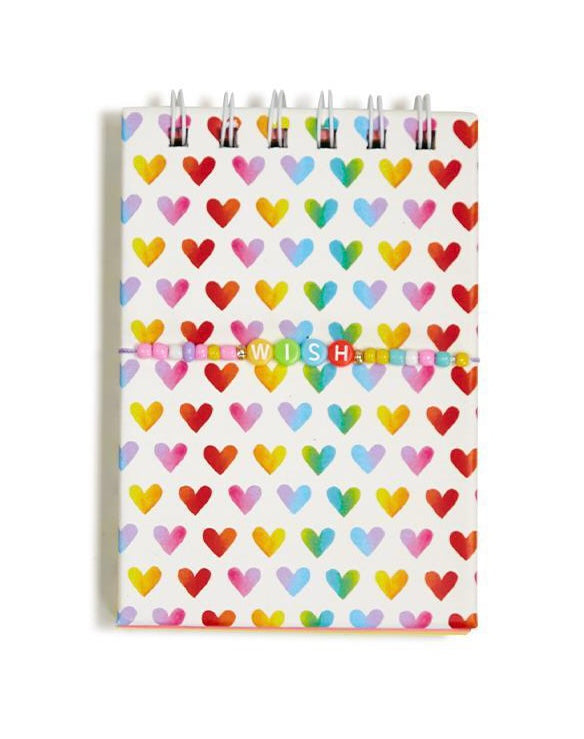 Spiral Notebook & Bracelet Set