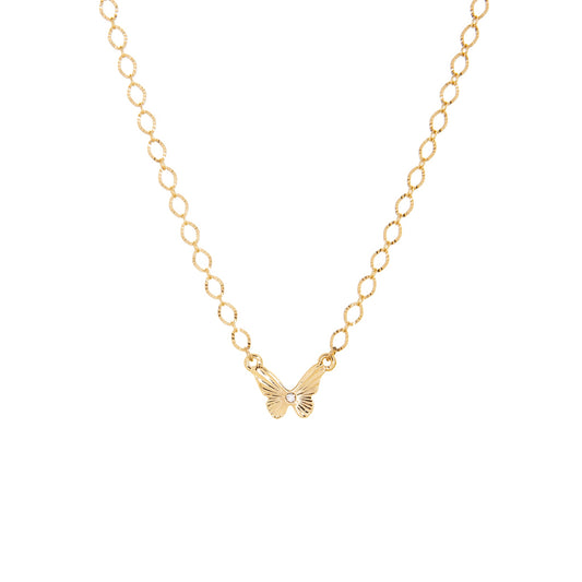 Dainty Butterfly Necklace
