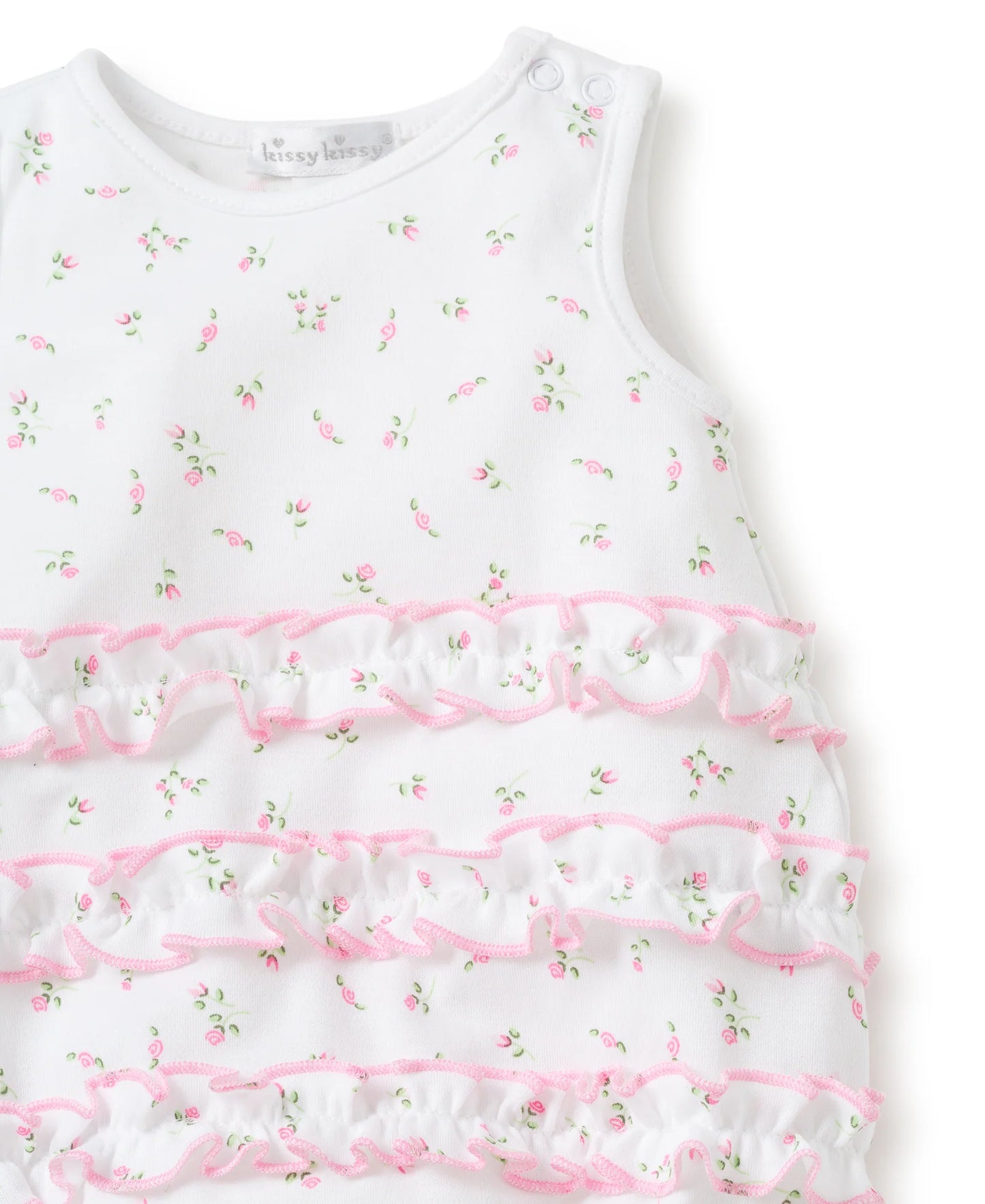 Garden Roses Ruffle Bubble
